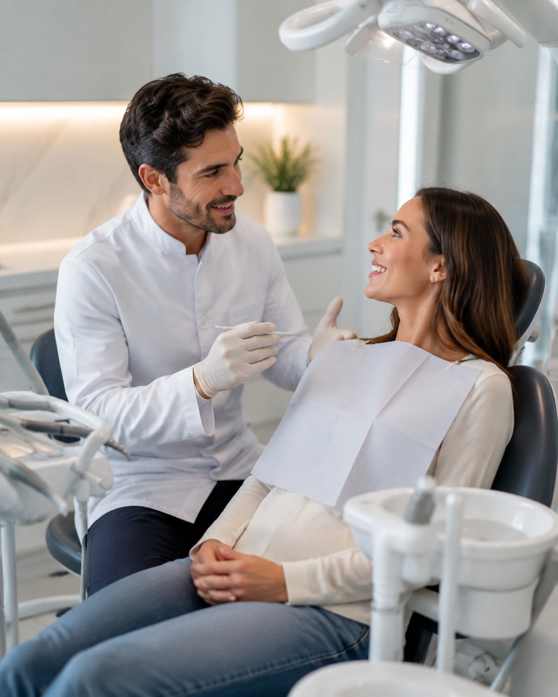 Clínica dental premium moderna con tecnología de vanguardia